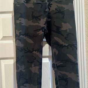 ZYIA Black Camouflage Leggings